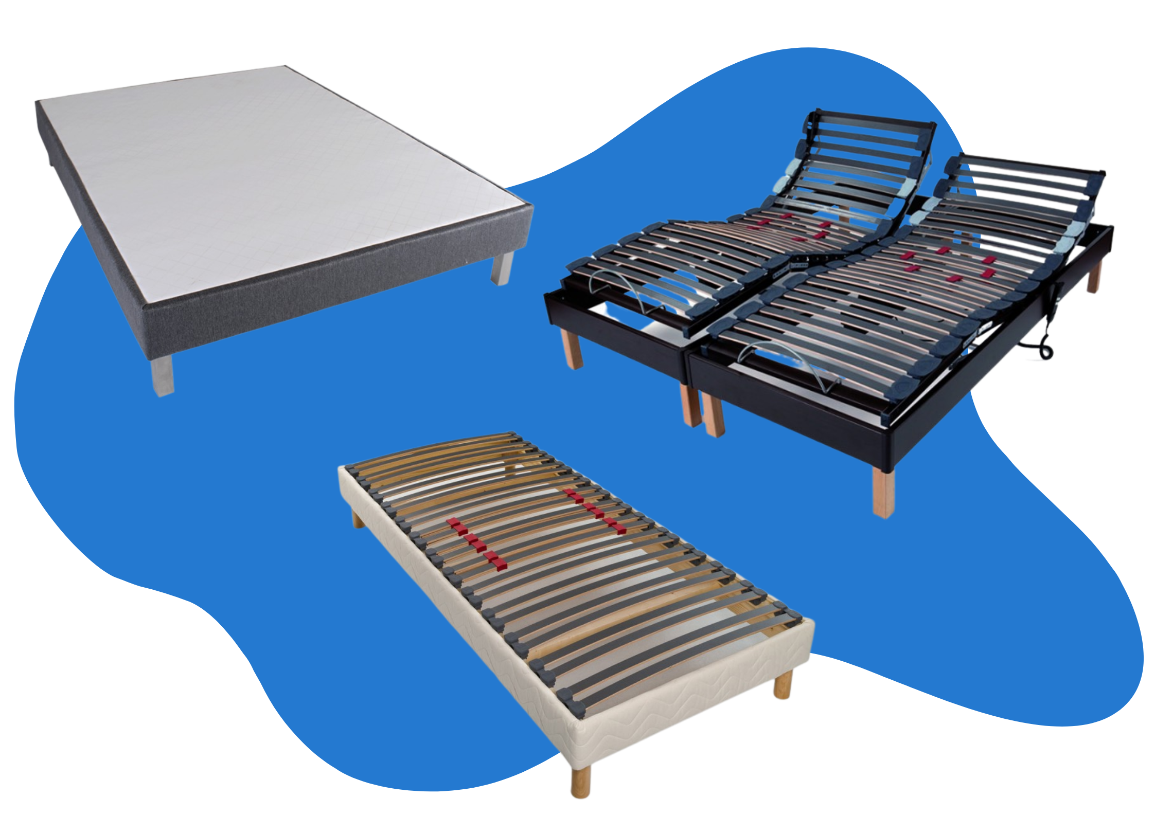 matelas no stress sommier